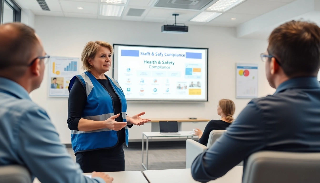 Enhancing workplace Health and Safety Compliance through engaging training sessions.