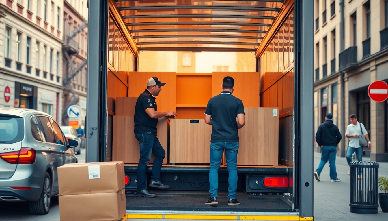 Efficient Umzug Fürth service with professional movers handling furniture safely.