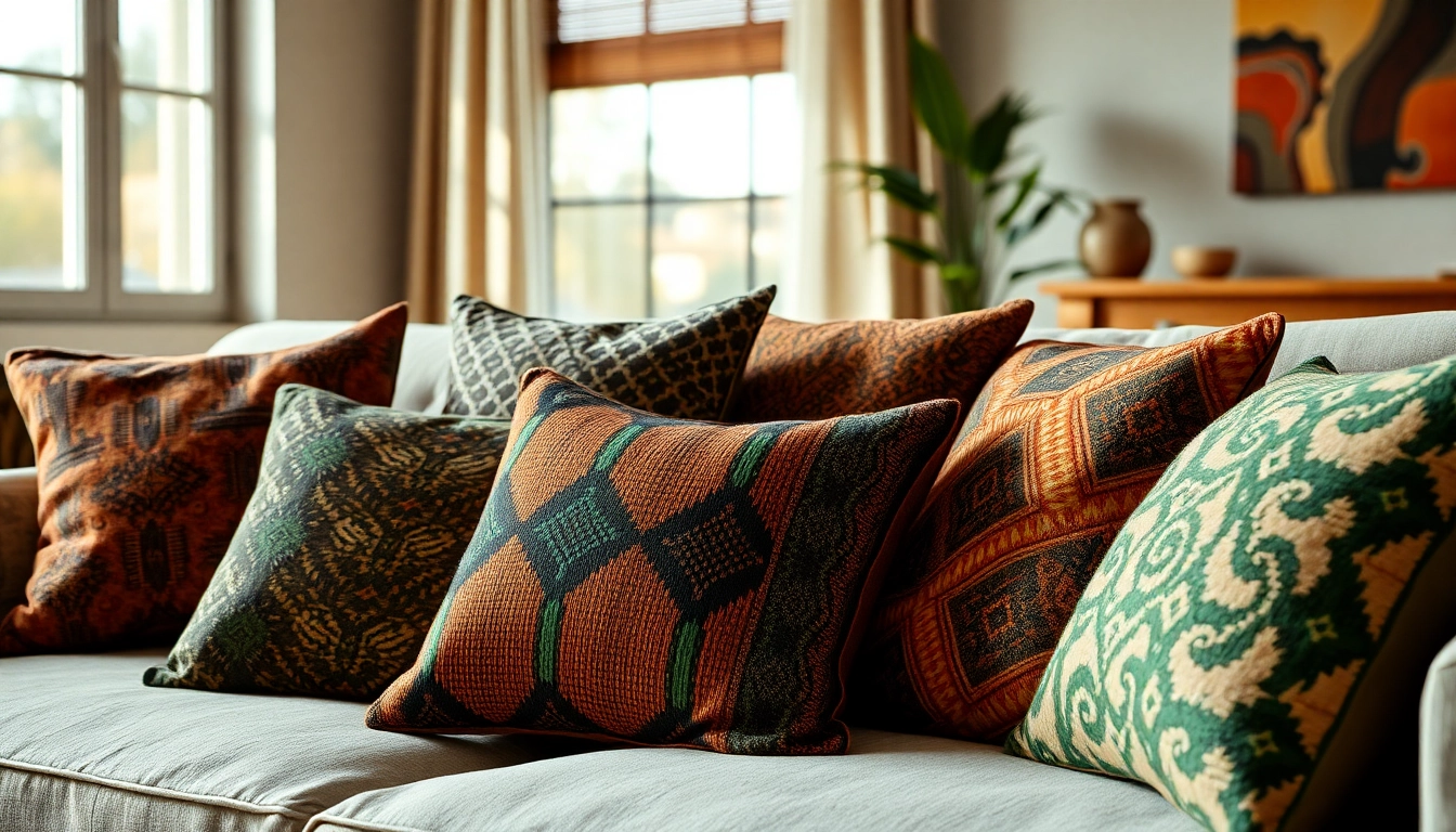 Adorn your space with Mali Mudcloth Cushion Covers that showcase unique handmade designs.