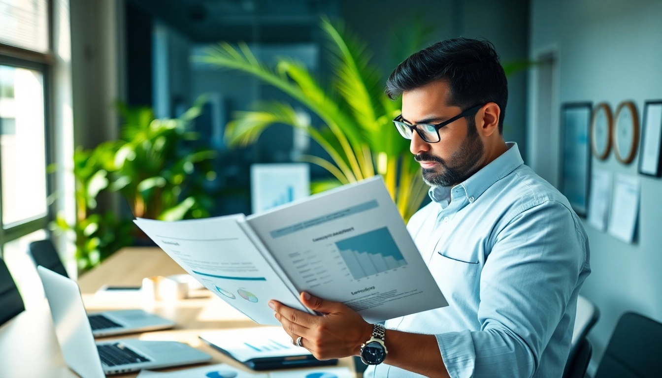View of a professional examining Nvq level 7 health safety leadership management answers in a corporate setting.