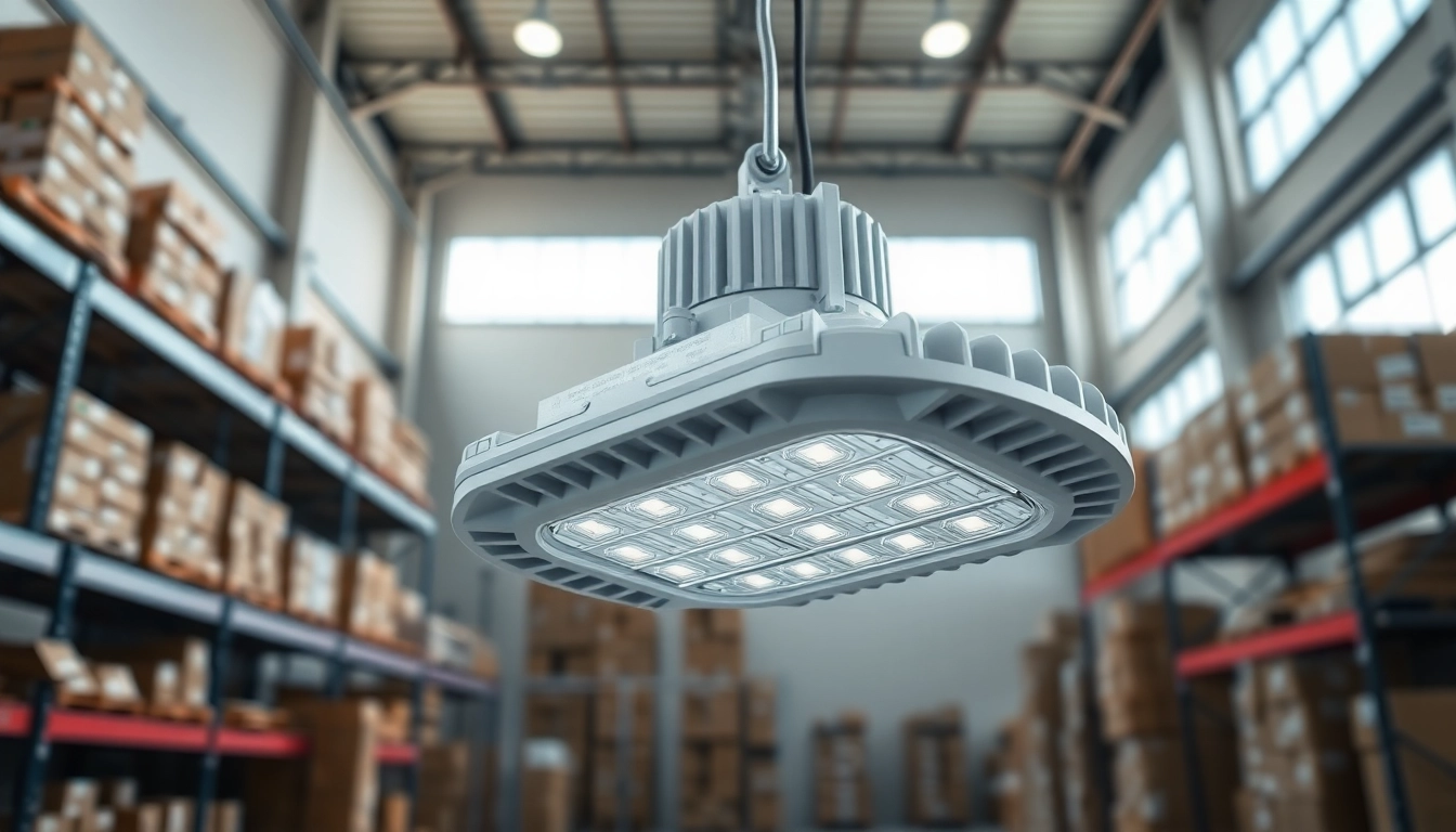 Install a Vapor Proof Light fixture in a modern industrial setting showcasing its rugged design.
