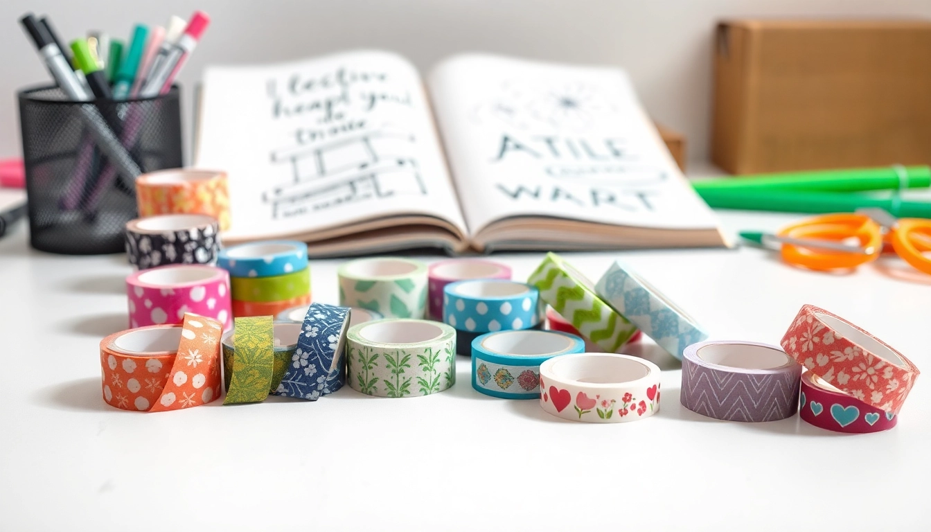 Create Unique Custom Washi Tape Designs for Every Occasion