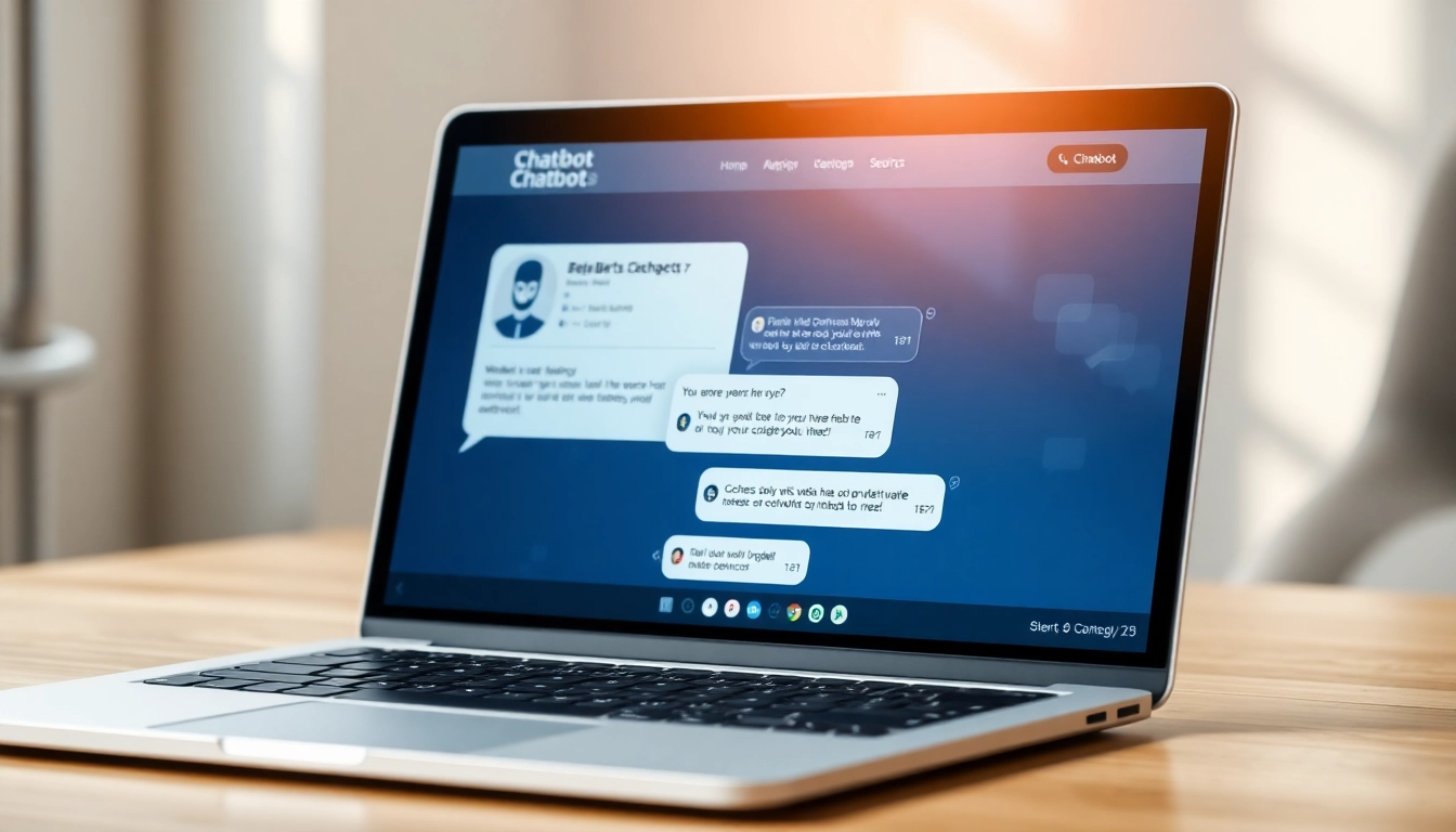 Engaging chatbot for website interactively assisting users