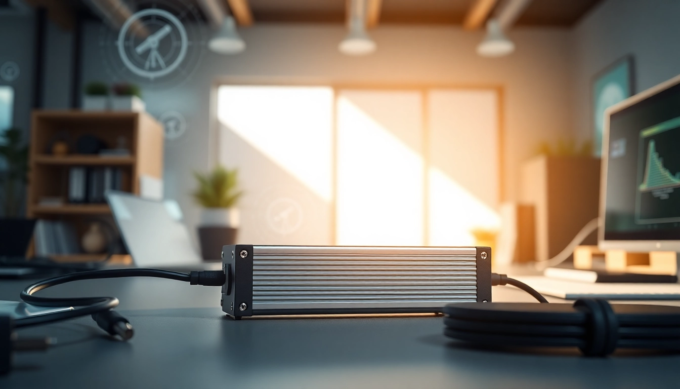 Connect the starlink mini 12v power supply to enhance satellite connectivity in sleek, modern environments.
