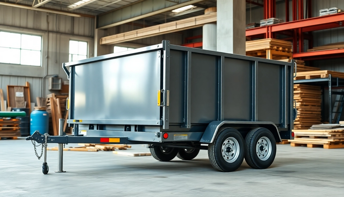 High-Quality Options for Dumpster Trailers for Sale to Meet Your Needs