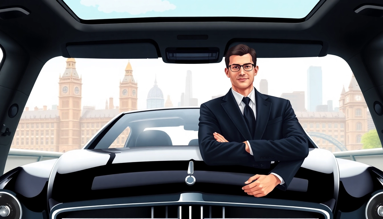 Hire a professional london chauffeur providing exceptional service in a luxury vehicle.