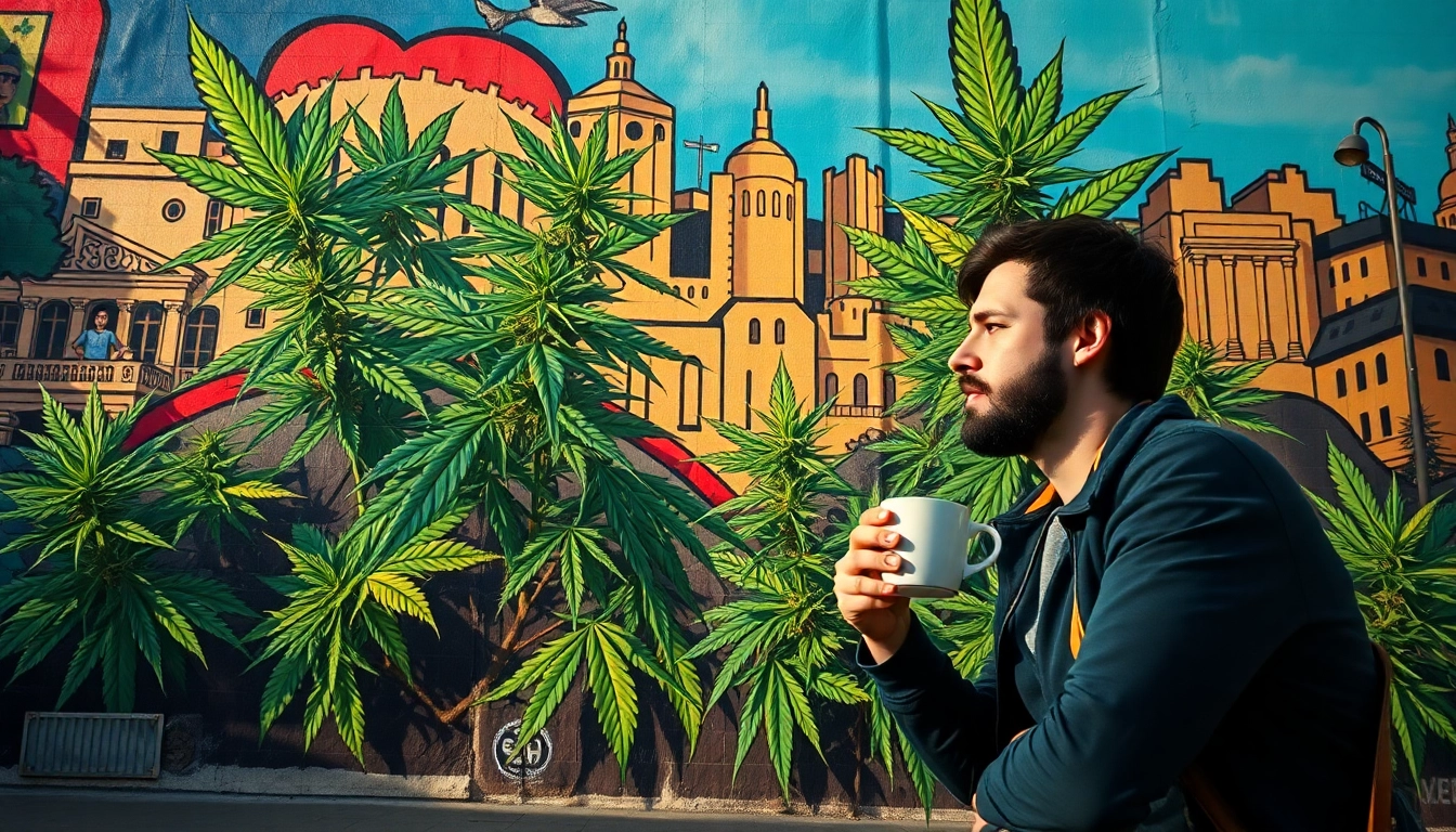 Discover cannabis culture in Barcelona with vibrant murals at https://cannabisbcn.com.