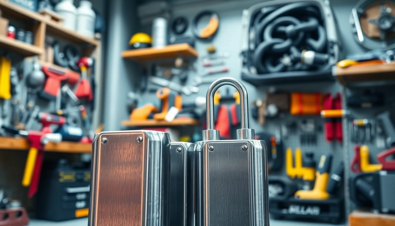 Protezione e innovazione con serrature per furgoni in un ambiente professionale.